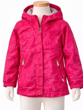 Champion Bright Pink Girls' Hooded Jacket